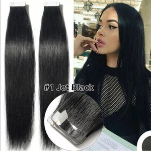 Skin Wefted Invisible Remy Hair Tape-In Extensions